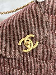 Kitlife Chanel 24A Kelly Bag Brown 19x13x7cm - 3