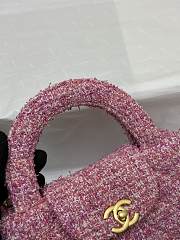 Kitlife Chanel 24A Kelly Bag Pink 19x13x7cm - 4