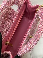 Kitlife Chanel 24A Kelly Bag Pink 19x13x7cm - 3