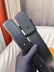 Kitlife Louis Vuitton Belt Black Buckle Width 4cm - 3