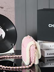 Kitlife Chanel 24N Ski Bag Pink 20x17x10cm - 5
