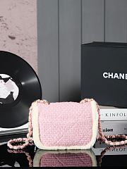 Kitlife Chanel 24N Ski Bag Pink 20x17x10cm - 2