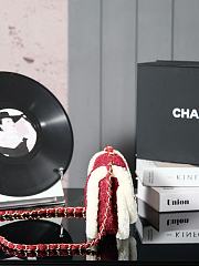 Kitlife Chanel 24N Ski Bag Red 20x17x10cm - 6