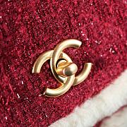 Kitlife Chanel 24N Ski Bag Red 20x17x10cm - 4