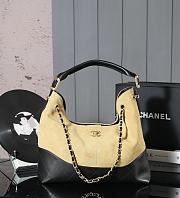 Kitlife Chanel 25P Shopping Bag Brown & Black 11.5x36x32cm  - 1