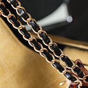 Kitlife Chanel 25P Shopping Bag Brown & Black 11.5x36x32cm  - 4