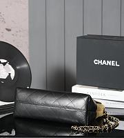 Kitlife Chanel 25P Shopping Bag Brown & Black 33x12x18cm - 4