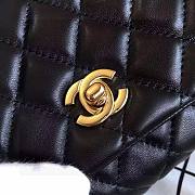 Kitlife Chanel Clutch Black with Gold Buckle 29x14.5cm - 2