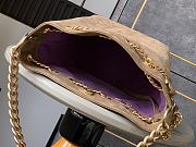 Kitlife Chanel Vintage Bucket Bag Brown 20x14x27cm - 6