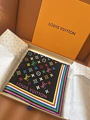Kitlife Louis Vuitton x TM Monogram Multicolor Black 90x90cm - 6