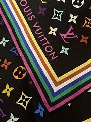 Kitlife Louis Vuitton x TM Monogram Multicolor Black 90x90cm - 4