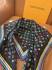 Kitlife Louis Vuitton x TM Monogram Multicolor Black 90x90cm - 2