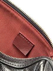 Kitlife Chanel 25P Boston Gold Buckle Bag Black 11.5x18.5x11cm - 4