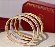 Kitlife Cartier Love 4 Diamonds Bracelet in Gold / Gold Rose / Silver - 5