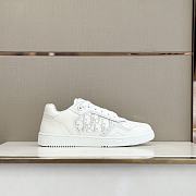 Kitlife Dior B27 Low-Top White Calfskin Sneakers - 1