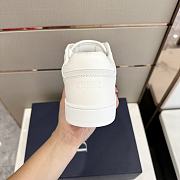 Kitlife Dior B27 Low-Top White Calfskin Sneakers - 5