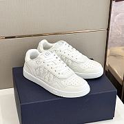 Kitlife Dior B27 Low-Top White Calfskin Sneakers - 3