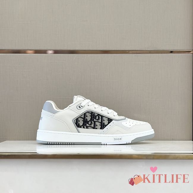 Kitlife Dior B27 Low Dior Oblique Galaxy ‘Grey Gum’ Sneakers - 1