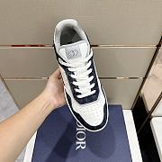 Kitlife Dior Tears B27 Denim White Oblique Galaxy Leather Sneakers - 4