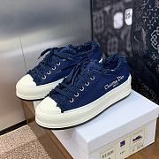 Kitlife Dior Dioriviera Walk'n'Dior Platform Sneaker Dark Blue - 3