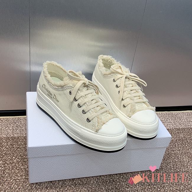 Kitlife Dior Dioriviera Walk'n'Dior Platform Sneaker Beige - 1