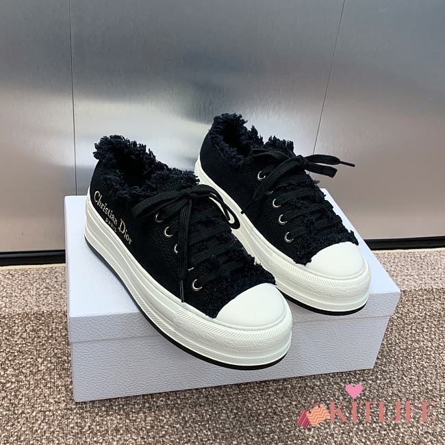 Kitlife Dior Dioriviera Walk'n'Dior Platform Sneaker Black - 1
