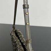 Kitlife Bottega Veneta Kalimero Cha-Cha Bag Green Olive 785780 28.5x15x6cm - 2