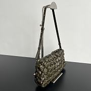 Kitlife Bottega Veneta Kalimero Cha-Cha Bag Green Olive 785780 28.5x15x6cm - 3
