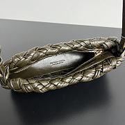 Kitlife Bottega Veneta Kalimero Cha-Cha Bag Green Olive 785780 28.5x15x6cm - 4