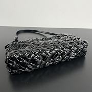 Kitlife Bottega Veneta Kalimero Cha-Cha Bag Black 785780 28.5x15x6cm - 4