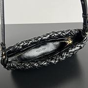 Kitlife Bottega Veneta Kalimero Cha-Cha Bag Black 785780 28.5x15x6cm - 3