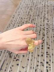 Kitlife Dior Bow Pearl Ring - 6