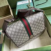 Kitlif Gucci Ophidia Medium Messenger Bag Beige 761741 28x22x8cm  - 6