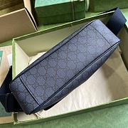Kitlife Gucci Ophidia Medium Messenger Bag Blue 761741 28x22x8cm - 3