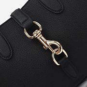 Kitlife Gucci Small Tote Bag Black With Hook Closure 795349 24x17.5x8.5cm - 3