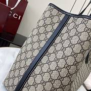 Kitlife Gucci GG Emblem Large Tote Bag Beige & Black 815212 45.5x30x16cm - 6