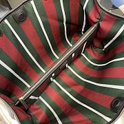 Kitlife Gucci GG Emblem Large Tote Bag Beige & Black 815212 45.5x30x16cm - 5
