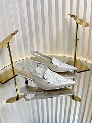 Kitlife Dior Boy Slingback Pump White Calfskin - 1