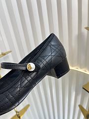 Kitlife Dior Ballet Pump Black Quilted Cannage Calfskin - 4
