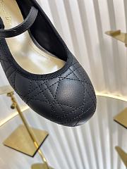 Kitlife Dior Ballet Pump Black Quilted Cannage Calfskin - 3