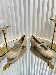 Kitlife Dior Ballet Pump Beige Quilted Cannage Calfskin - 3