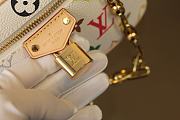 Kitlife Louis Vuitton x TM Vanity Chain Pouch White Multicolor M13662 19x6.5x11.5cm - 6