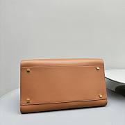 Kitlife The Row Margaux 15 Brown Leather Tote Bag 38.5x16x30cm  - 2