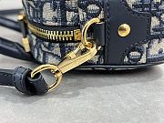 Kitlife Dior D-Vibe East-West Micro Bag Blue Oblique 20.5x13x5cm - 3
