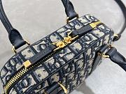 Kitlife Dior D-Vibe East-West Micro Bag Blue Oblique 20.5x13x5cm - 2