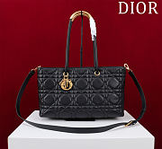 Kitlife Dior Toujours Handbag Calfskin Black 37x22x12cm - 1