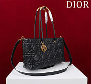 Kitlife Dior Toujours Handbag Calfskin Black 37x22x12cm - 5
