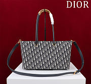 Kitlife Dior Toujours Handbag Blue Oblique 37x22x12cm - 1
