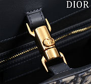Kitlife Dior Toujours Handbag Blue Oblique 37x22x12cm - 4