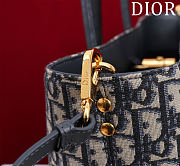 Kitlife Dior Toujours Handbag Blue Oblique 37x22x12cm - 3